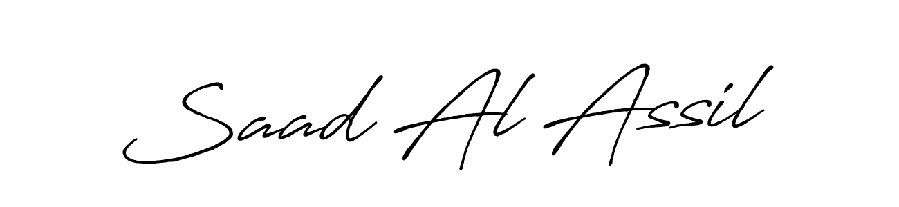 Similarly Antro_Vectra_Bolder is the best handwritten signature design. Signature creator online .You can use it as an online autograph creator for name Saad Al Assil. Saad Al Assil signature style 7 images and pictures png