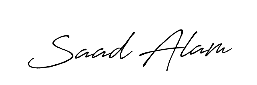 The best way (Antro_Vectra_Bolder) to make a short signature is to pick only two or three words in your name. The name Saad Alam include a total of six letters. For converting this name. Saad Alam signature style 7 images and pictures png