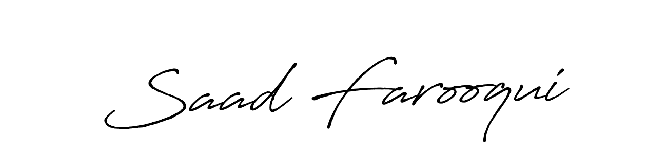Similarly Antro_Vectra_Bolder is the best handwritten signature design. Signature creator online .You can use it as an online autograph creator for name Saad Farooqui. Saad Farooqui signature style 7 images and pictures png