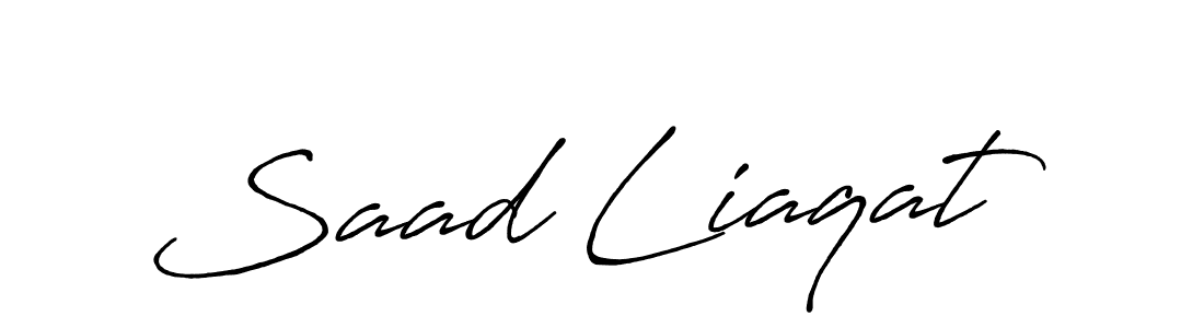 Best and Professional Signature Style for Saad Liaqat. Antro_Vectra_Bolder Best Signature Style Collection. Saad Liaqat signature style 7 images and pictures png