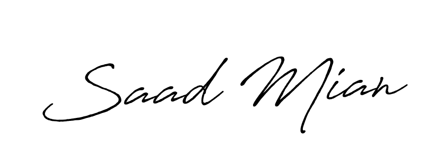 Best and Professional Signature Style for Saad Mian. Antro_Vectra_Bolder Best Signature Style Collection. Saad Mian signature style 7 images and pictures png