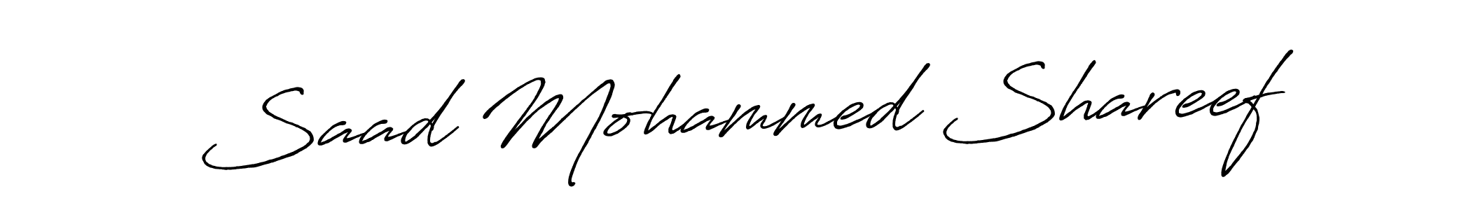 You can use this online signature creator to create a handwritten signature for the name Saad Mohammed Shareef. This is the best online autograph maker. Saad Mohammed Shareef signature style 7 images and pictures png
