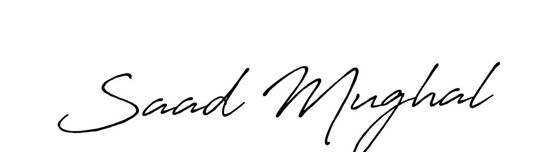 You should practise on your own different ways (Antro_Vectra_Bolder) to write your name (Saad Mughal) in signature. don't let someone else do it for you. Saad Mughal signature style 7 images and pictures png