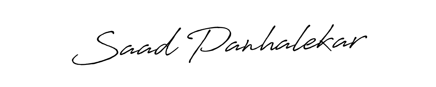 This is the best signature style for the Saad Panhalekar name. Also you like these signature font (Antro_Vectra_Bolder). Mix name signature. Saad Panhalekar signature style 7 images and pictures png