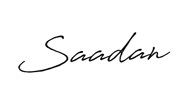 You should practise on your own different ways (Antro_Vectra_Bolder) to write your name (Saadan) in signature. don't let someone else do it for you. Saadan signature style 7 images and pictures png