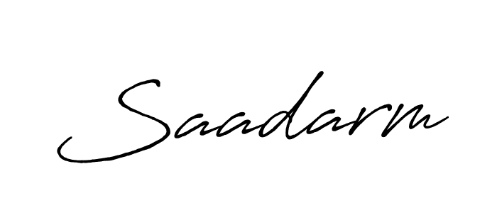 You can use this online signature creator to create a handwritten signature for the name Saadarm. This is the best online autograph maker. Saadarm signature style 7 images and pictures png