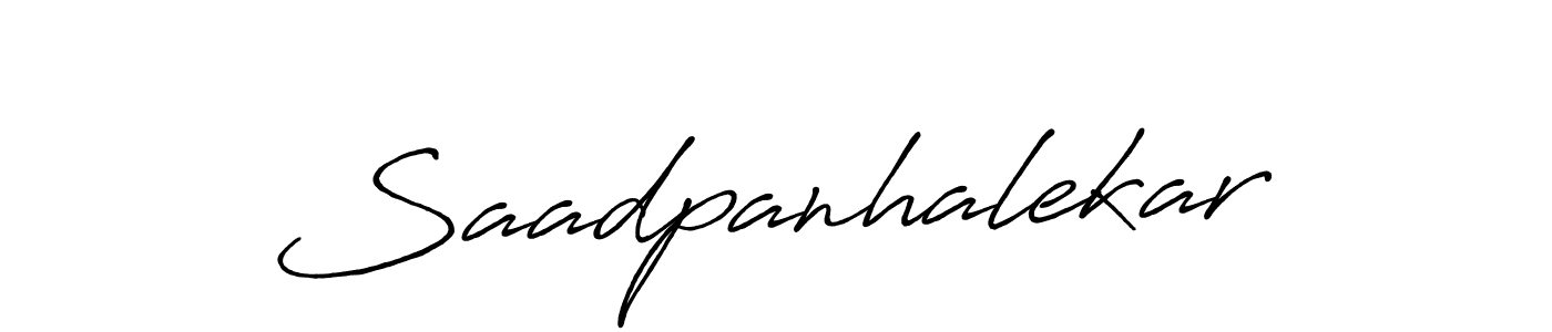 How to Draw Saadpanhalekar signature style? Antro_Vectra_Bolder is a latest design signature styles for name Saadpanhalekar. Saadpanhalekar signature style 7 images and pictures png