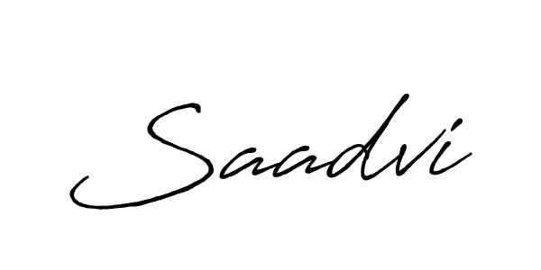 It looks lik you need a new signature style for name Saadvi. Design unique handwritten (Antro_Vectra_Bolder) signature with our free signature maker in just a few clicks. Saadvi signature style 7 images and pictures png