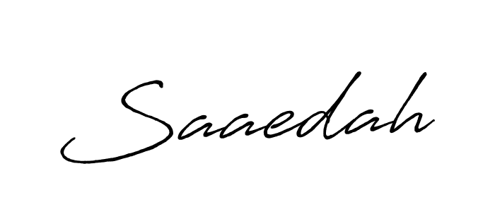 It looks lik you need a new signature style for name Saaedah. Design unique handwritten (Antro_Vectra_Bolder) signature with our free signature maker in just a few clicks. Saaedah signature style 7 images and pictures png