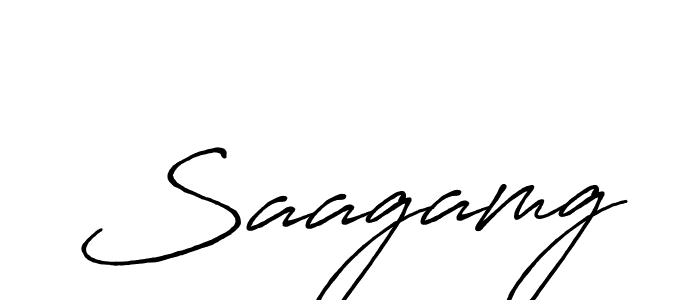 Similarly Antro_Vectra_Bolder is the best handwritten signature design. Signature creator online .You can use it as an online autograph creator for name Saagamg. Saagamg signature style 7 images and pictures png