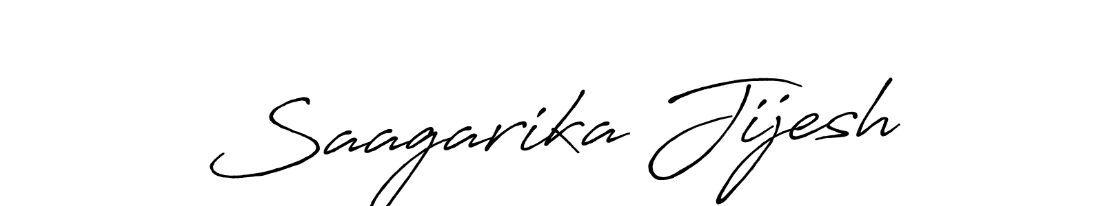 How to make Saagarika Jijesh signature? Antro_Vectra_Bolder is a professional autograph style. Create handwritten signature for Saagarika Jijesh name. Saagarika Jijesh signature style 7 images and pictures png