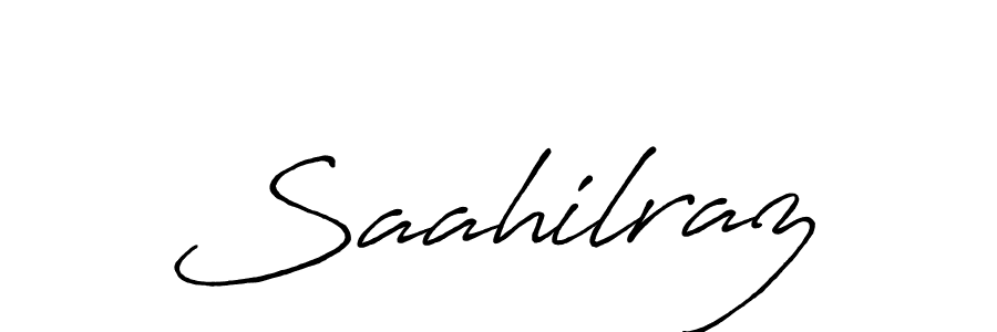 if you are searching for the best signature style for your name Saahilraz. so please give up your signature search. here we have designed multiple signature styles  using Antro_Vectra_Bolder. Saahilraz signature style 7 images and pictures png