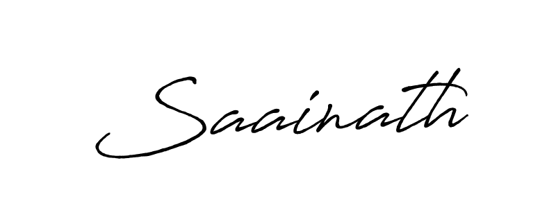 How to make Saainath name signature. Use Antro_Vectra_Bolder style for creating short signs online. This is the latest handwritten sign. Saainath signature style 7 images and pictures png