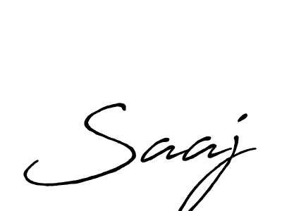 The best way (Antro_Vectra_Bolder) to make a short signature is to pick only two or three words in your name. The name Saaj include a total of six letters. For converting this name. Saaj signature style 7 images and pictures png