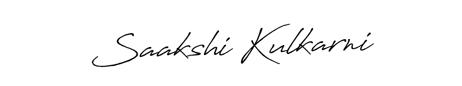 Use a signature maker to create a handwritten signature online. With this signature software, you can design (Antro_Vectra_Bolder) your own signature for name Saakshi Kulkarni. Saakshi Kulkarni signature style 7 images and pictures png