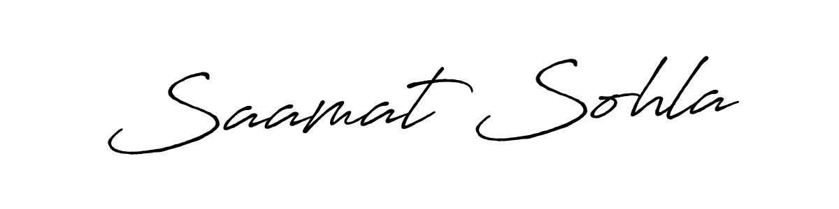 Check out images of Autograph of Saamat Sohla name. Actor Saamat Sohla Signature Style. Antro_Vectra_Bolder is a professional sign style online. Saamat Sohla signature style 7 images and pictures png