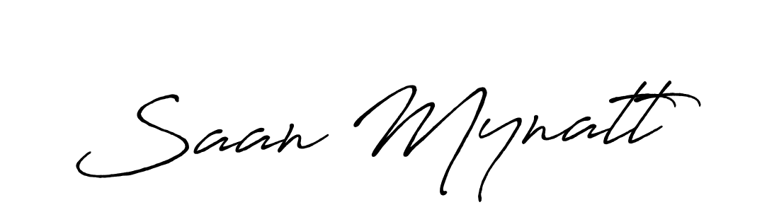 How to make Saan Mynatt signature? Antro_Vectra_Bolder is a professional autograph style. Create handwritten signature for Saan Mynatt name. Saan Mynatt signature style 7 images and pictures png