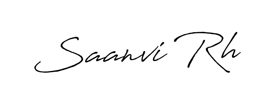 You should practise on your own different ways (Antro_Vectra_Bolder) to write your name (Saanvi Rh) in signature. don't let someone else do it for you. Saanvi Rh signature style 7 images and pictures png