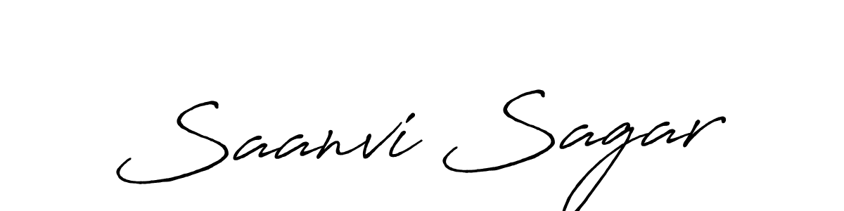 This is the best signature style for the Saanvi Sagar name. Also you like these signature font (Antro_Vectra_Bolder). Mix name signature. Saanvi Sagar signature style 7 images and pictures png