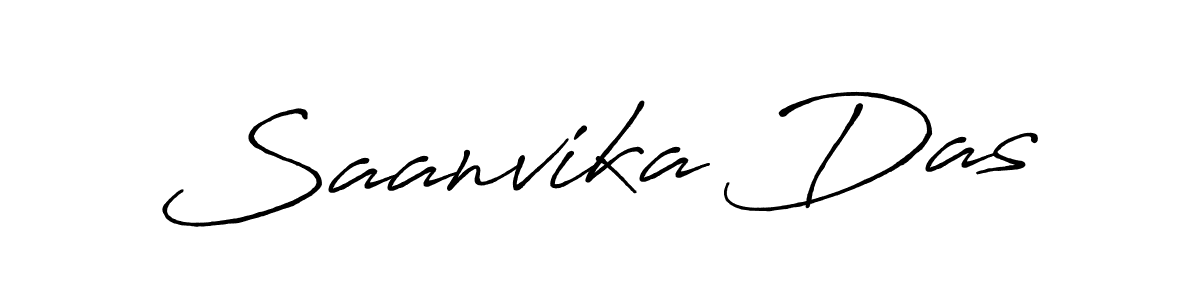 Saanvika Das stylish signature style. Best Handwritten Sign (Antro_Vectra_Bolder) for my name. Handwritten Signature Collection Ideas for my name Saanvika Das. Saanvika Das signature style 7 images and pictures png