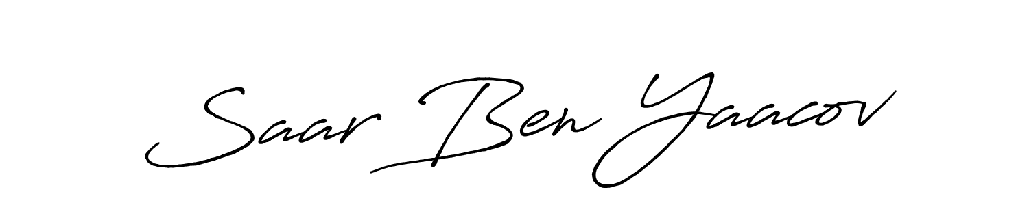 Also we have Saar Ben Yaacov name is the best signature style. Create professional handwritten signature collection using Antro_Vectra_Bolder autograph style. Saar Ben Yaacov signature style 7 images and pictures png