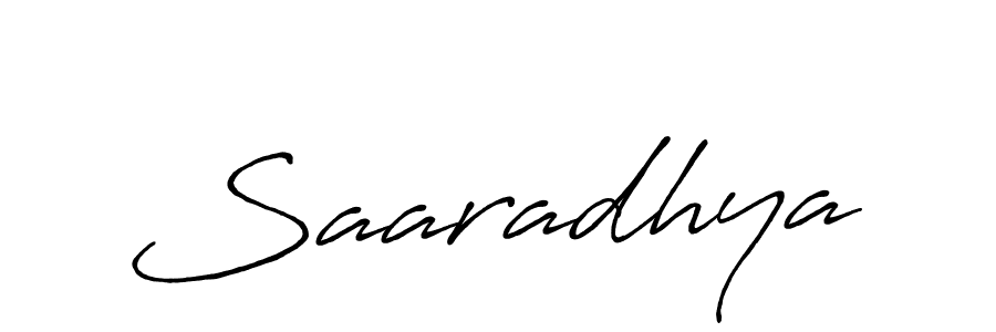 Also You can easily find your signature by using the search form. We will create Saaradhya name handwritten signature images for you free of cost using Antro_Vectra_Bolder sign style. Saaradhya signature style 7 images and pictures png