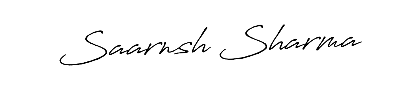 This is the best signature style for the Saarnsh Sharma name. Also you like these signature font (Antro_Vectra_Bolder). Mix name signature. Saarnsh Sharma signature style 7 images and pictures png