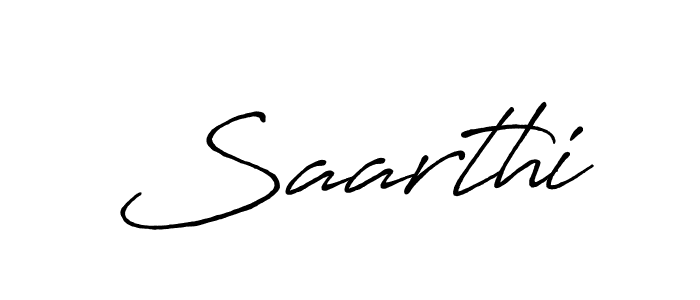 Use a signature maker to create a handwritten signature online. With this signature software, you can design (Antro_Vectra_Bolder) your own signature for name Saarthi. Saarthi signature style 7 images and pictures png