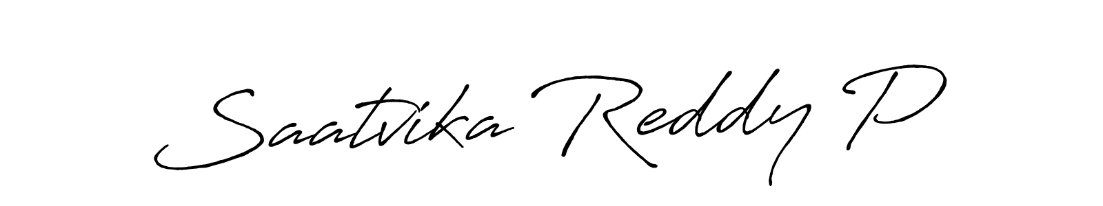 Also You can easily find your signature by using the search form. We will create Saatvika Reddy P name handwritten signature images for you free of cost using Antro_Vectra_Bolder sign style. Saatvika Reddy P signature style 7 images and pictures png