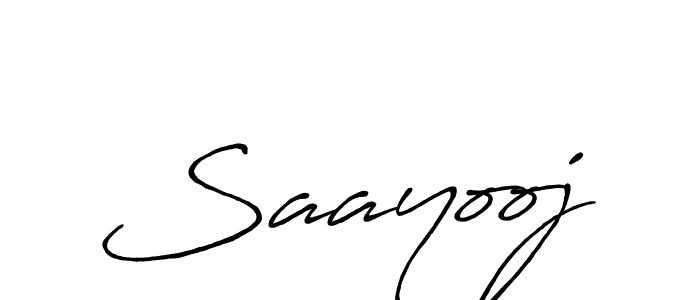 How to make Saayooj name signature. Use Antro_Vectra_Bolder style for creating short signs online. This is the latest handwritten sign. Saayooj signature style 7 images and pictures png