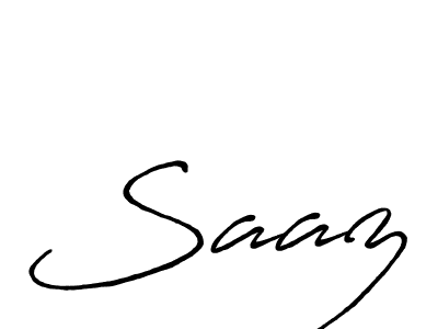 Similarly Antro_Vectra_Bolder is the best handwritten signature design. Signature creator online .You can use it as an online autograph creator for name Saaz. Saaz signature style 7 images and pictures png