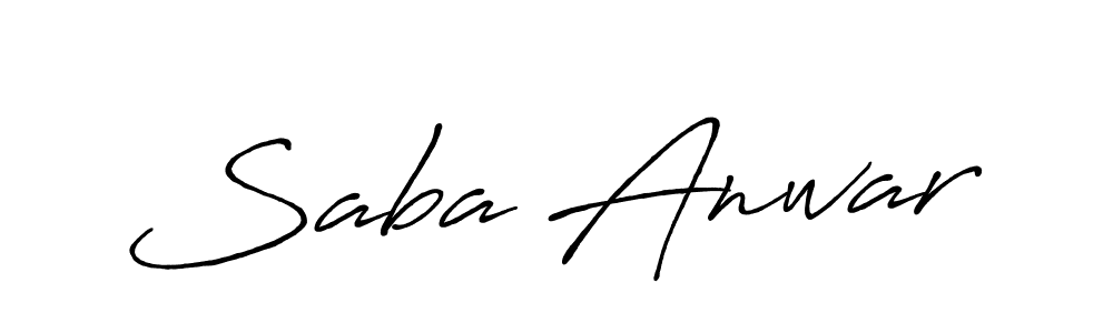 Once you've used our free online signature maker to create your best signature Antro_Vectra_Bolder style, it's time to enjoy all of the benefits that Saba Anwar name signing documents. Saba Anwar signature style 7 images and pictures png