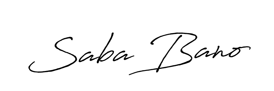 Once you've used our free online signature maker to create your best signature Antro_Vectra_Bolder style, it's time to enjoy all of the benefits that Saba Bano name signing documents. Saba Bano signature style 7 images and pictures png