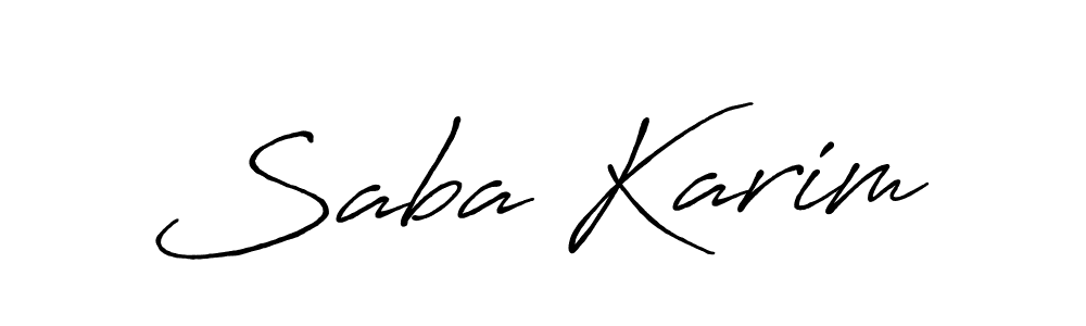 Here are the top 10 professional signature styles for the name Saba Karim. These are the best autograph styles you can use for your name. Saba Karim signature style 7 images and pictures png