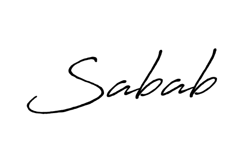 Also You can easily find your signature by using the search form. We will create Sabab name handwritten signature images for you free of cost using Antro_Vectra_Bolder sign style. Sabab signature style 7 images and pictures png