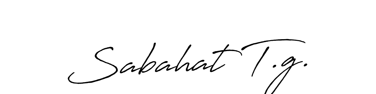 Here are the top 10 professional signature styles for the name Sabahat T.g.. These are the best autograph styles you can use for your name. Sabahat T.g. signature style 7 images and pictures png