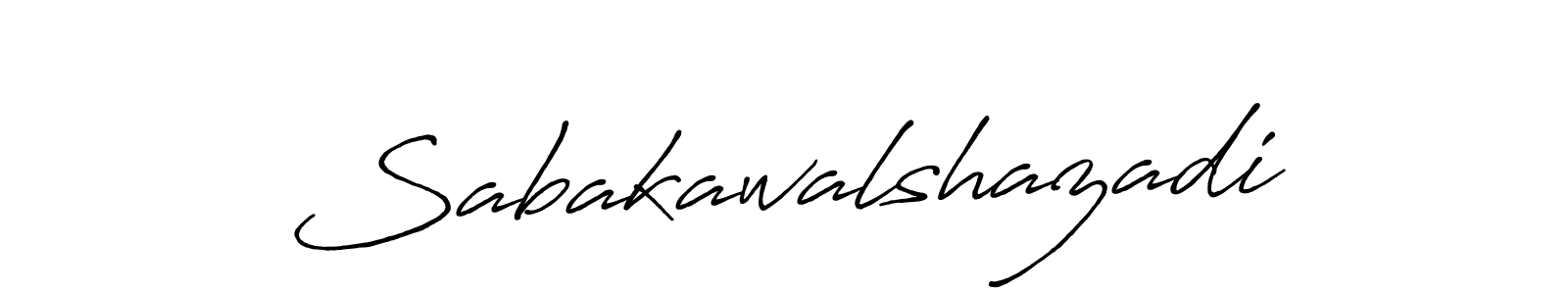 How to make Sabakawalshazadi signature? Antro_Vectra_Bolder is a professional autograph style. Create handwritten signature for Sabakawalshazadi name. Sabakawalshazadi signature style 7 images and pictures png
