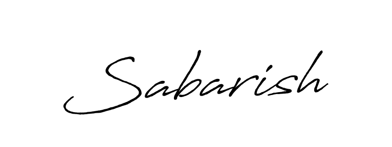 Sabarish stylish signature style. Best Handwritten Sign (Antro_Vectra_Bolder) for my name. Handwritten Signature Collection Ideas for my name Sabarish. Sabarish signature style 7 images and pictures png