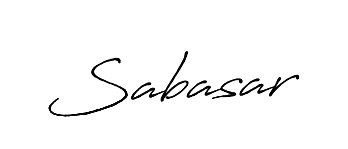 How to make Sabasar name signature. Use Antro_Vectra_Bolder style for creating short signs online. This is the latest handwritten sign. Sabasar signature style 7 images and pictures png