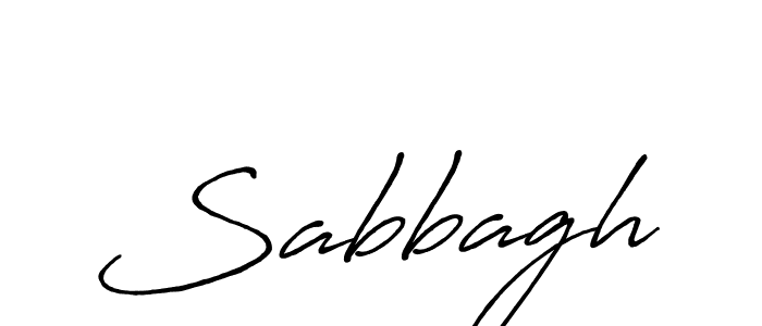 How to make Sabbagh signature? Antro_Vectra_Bolder is a professional autograph style. Create handwritten signature for Sabbagh name. Sabbagh signature style 7 images and pictures png