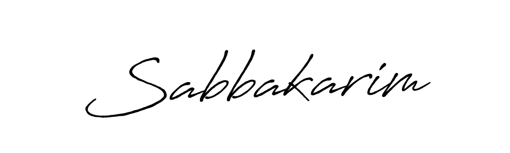 Use a signature maker to create a handwritten signature online. With this signature software, you can design (Antro_Vectra_Bolder) your own signature for name Sabbakarim. Sabbakarim signature style 7 images and pictures png