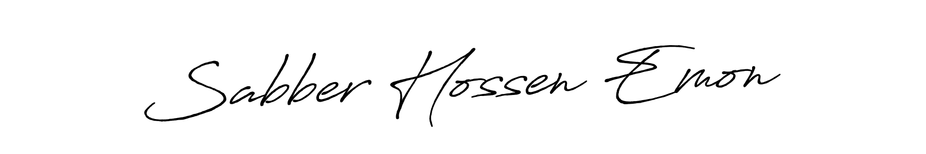 if you are searching for the best signature style for your name Sabber Hossen Emon. so please give up your signature search. here we have designed multiple signature styles  using Antro_Vectra_Bolder. Sabber Hossen Emon signature style 7 images and pictures png