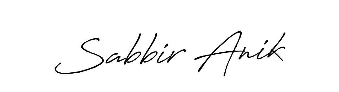 Best and Professional Signature Style for Sabbir Anik. Antro_Vectra_Bolder Best Signature Style Collection. Sabbir Anik signature style 7 images and pictures png