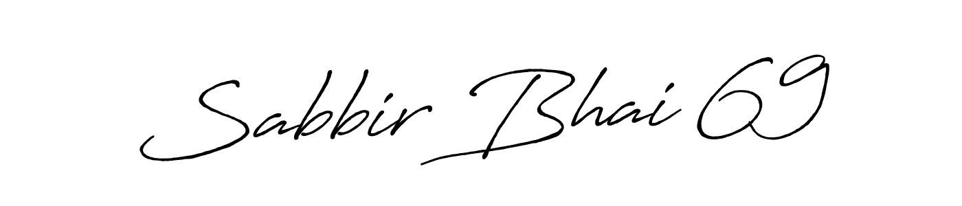 Once you've used our free online signature maker to create your best signature Antro_Vectra_Bolder style, it's time to enjoy all of the benefits that Sabbir Bhai 69 name signing documents. Sabbir Bhai 69 signature style 7 images and pictures png