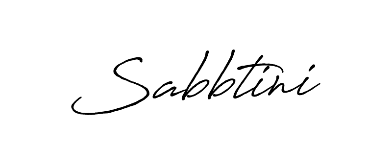 Sabbtini stylish signature style. Best Handwritten Sign (Antro_Vectra_Bolder) for my name. Handwritten Signature Collection Ideas for my name Sabbtini. Sabbtini signature style 7 images and pictures png