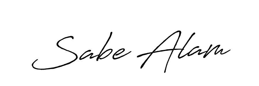 Once you've used our free online signature maker to create your best signature Antro_Vectra_Bolder style, it's time to enjoy all of the benefits that Sabe Alam name signing documents. Sabe Alam signature style 7 images and pictures png