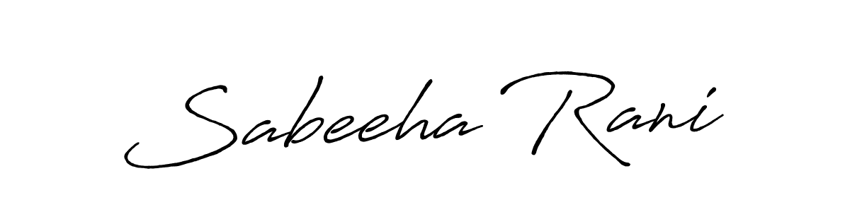 Also You can easily find your signature by using the search form. We will create Sabeeha Rani name handwritten signature images for you free of cost using Antro_Vectra_Bolder sign style. Sabeeha Rani signature style 7 images and pictures png