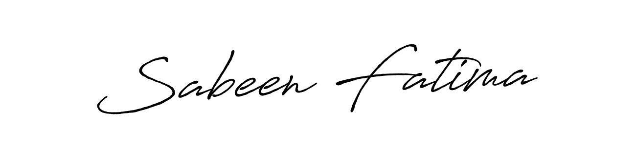 How to make Sabeen Fatima signature? Antro_Vectra_Bolder is a professional autograph style. Create handwritten signature for Sabeen Fatima name. Sabeen Fatima signature style 7 images and pictures png
