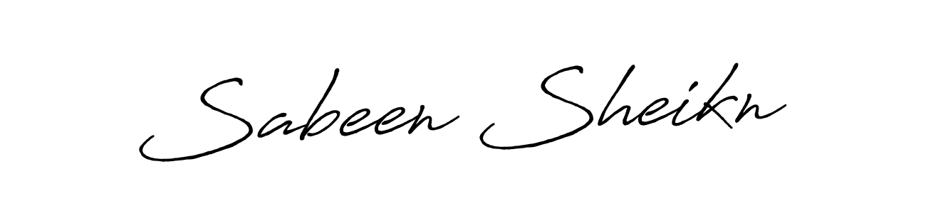 The best way (Antro_Vectra_Bolder) to make a short signature is to pick only two or three words in your name. The name Sabeen Sheikn include a total of six letters. For converting this name. Sabeen Sheikn signature style 7 images and pictures png