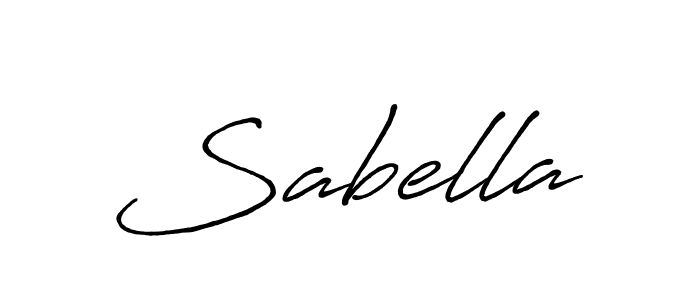 It looks lik you need a new signature style for name Sabella. Design unique handwritten (Antro_Vectra_Bolder) signature with our free signature maker in just a few clicks. Sabella signature style 7 images and pictures png